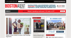 Desktop Screenshot of bostonagentmagazine.com